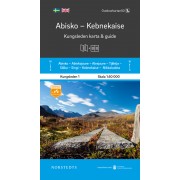 Kungsleden 1 Abisko Kebnekaise karta och guide Outdoorkartan